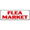 Signmission FLEA MARKET BANNER SIGN produce clothes discount kitchen fruit tools B-72 Flea Market - alternate 1
